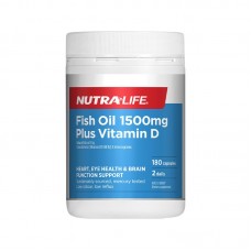 Nutralife 纽乐 深海鱼油1500mg+维生素D 180粒